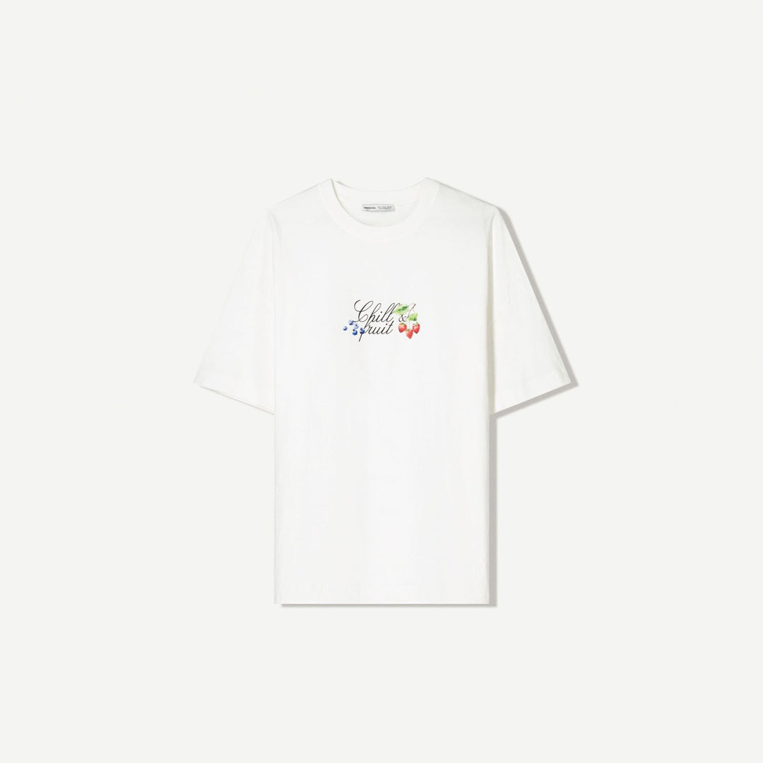 Moudda BERSHKA - T-Shirt - Imprimé Bora Bora & Fruits - Tunisie 1