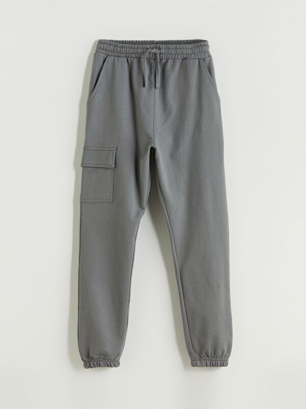 Moudda LC Waikiki - Pantalon en jersey Garçon Gris foncé - Tunisie 1