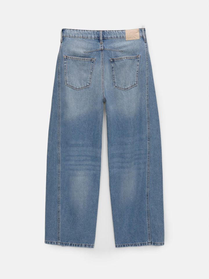 Moudda PULL & BEAR - Pantalon Denim Ballon Pièce Côté - Tunisie 3
