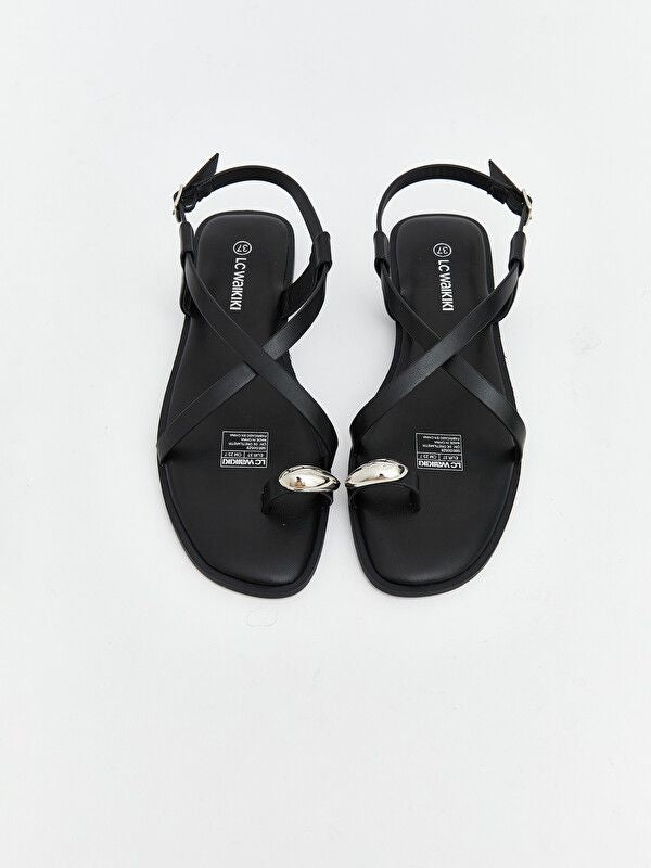 Moudda LC Waikiki - Sandales pour Femme couleur Noir - Tunisie 3