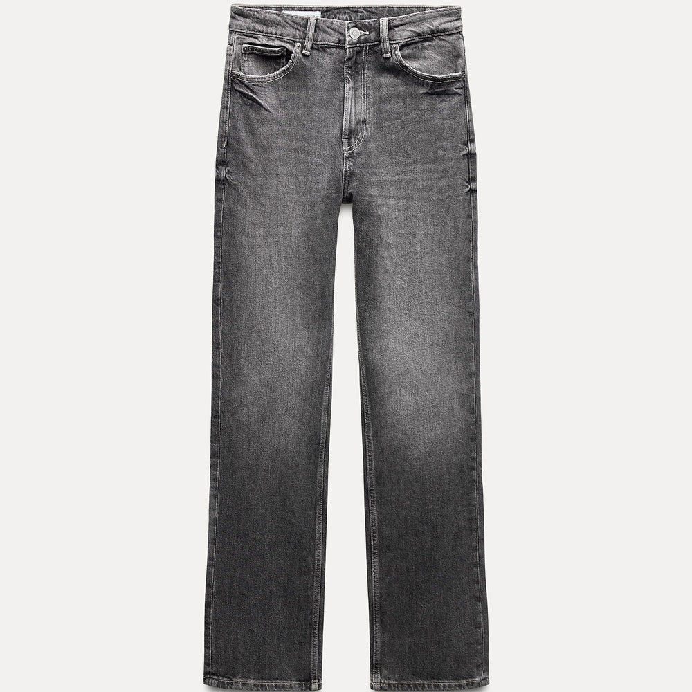 Moudda ZARA - Pantalon droit confort taille haute, longueur complète - Tunisie 2