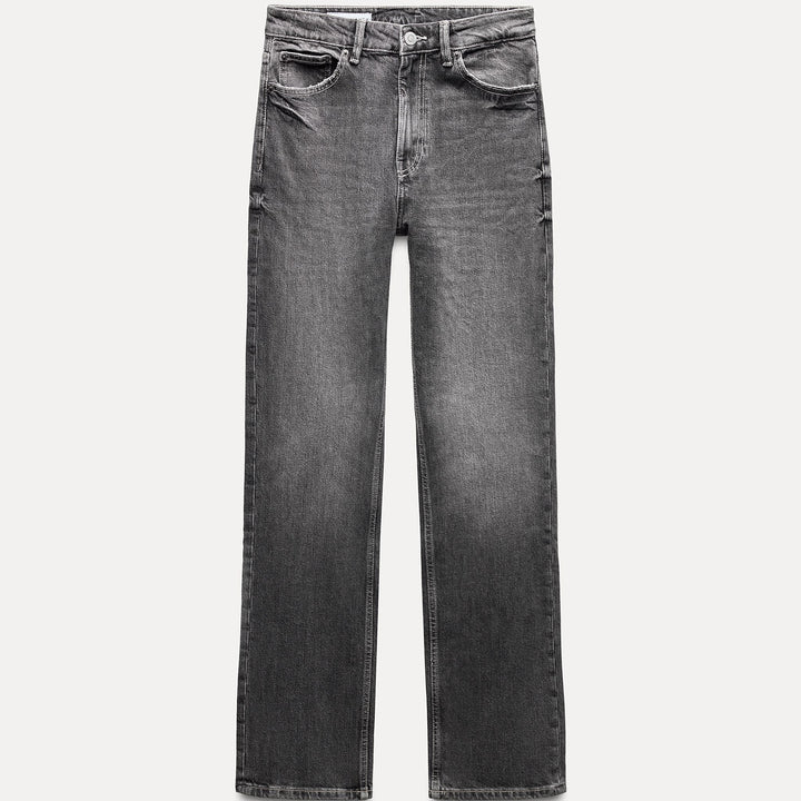Moudda ZARA - Pantalon droit confort taille haute, longueur complète - Tunisie 2