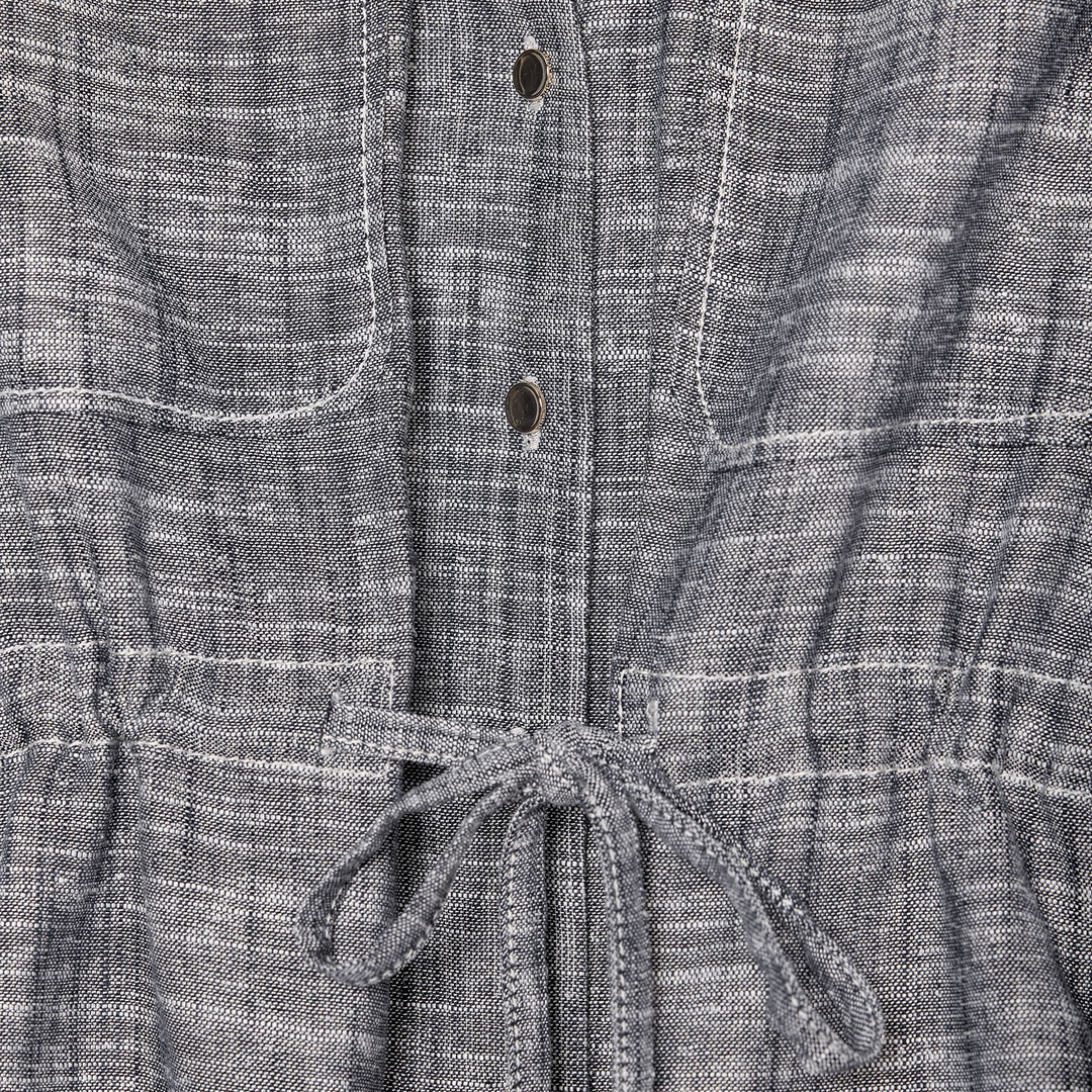 Moudda ZARA - Chemise Saharienne - Lin Indigo - Tunisie 3