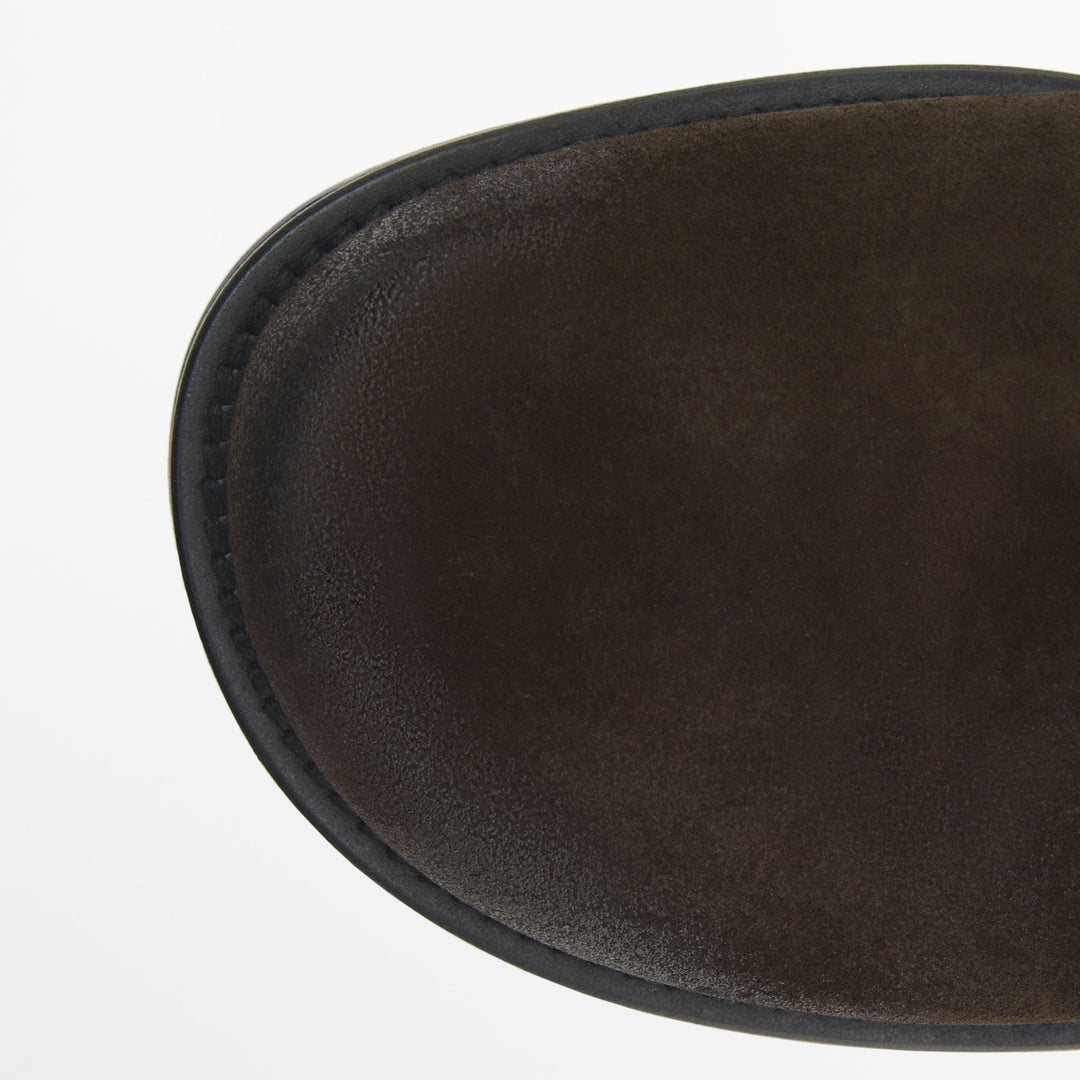 Moudda Massimo Dutti - Bottine plate daim huilé - Tunisie 5