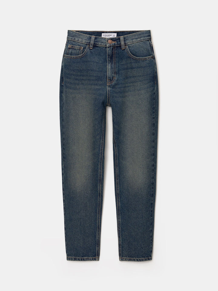 Moudda PULL & BEAR - Pantalon Mom Blanc - Tunisie 2