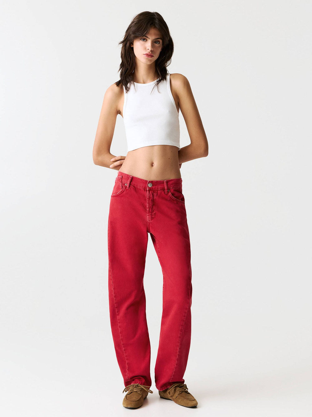 Moudda PULL & BEAR - Pantalon Denim Baggy - Couture - Tunisie 2