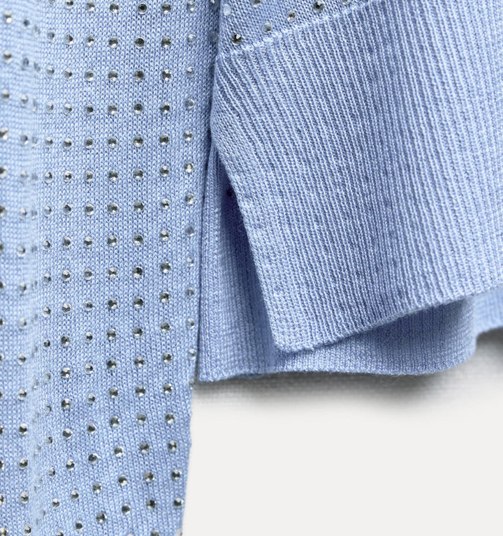 Moudda ZARA - Pull 50/50, strass - Tunisie 3