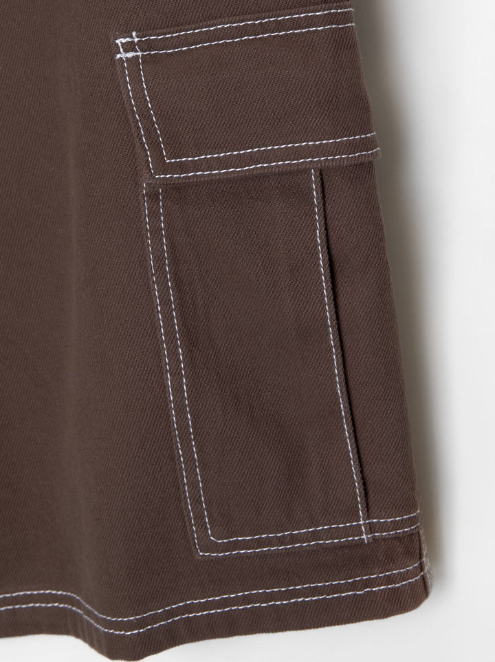 Moudda PULL & BEAR - Bermuda Cargo Coutures Contrastées - Tunisie 2