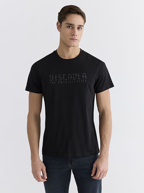 Moudda LC Waikiki - T-shirt imprimé manches courtes en jersey pour Homme - Tunisie 1