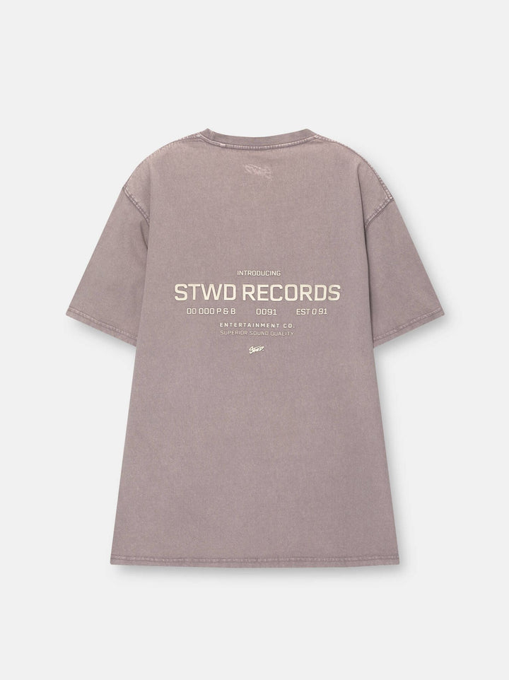 Moudda PULL & BEAR - T-Shirt Demi-Manches STWD World Records Lavé Haute Densité - Tunisie 5