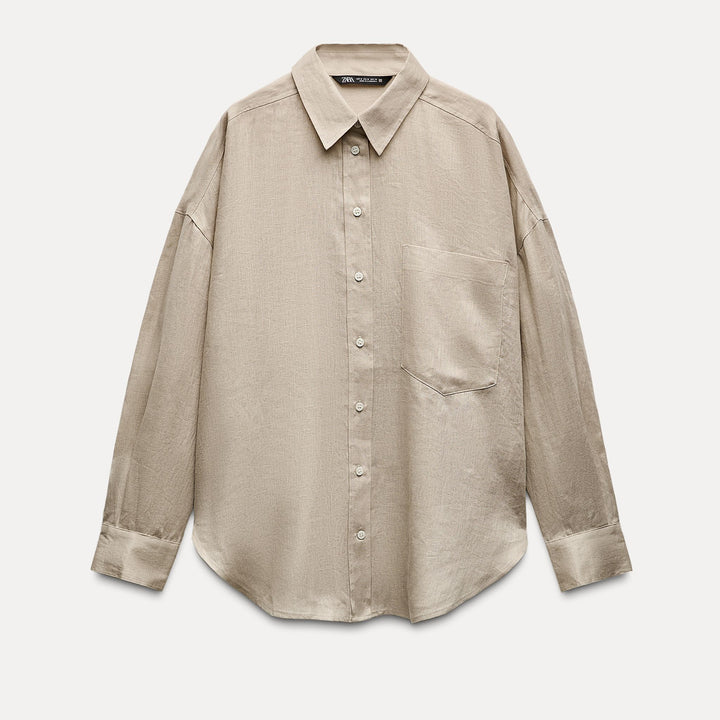 Moudda ZARA - Chemise casual 100% lin - Tunisie 2