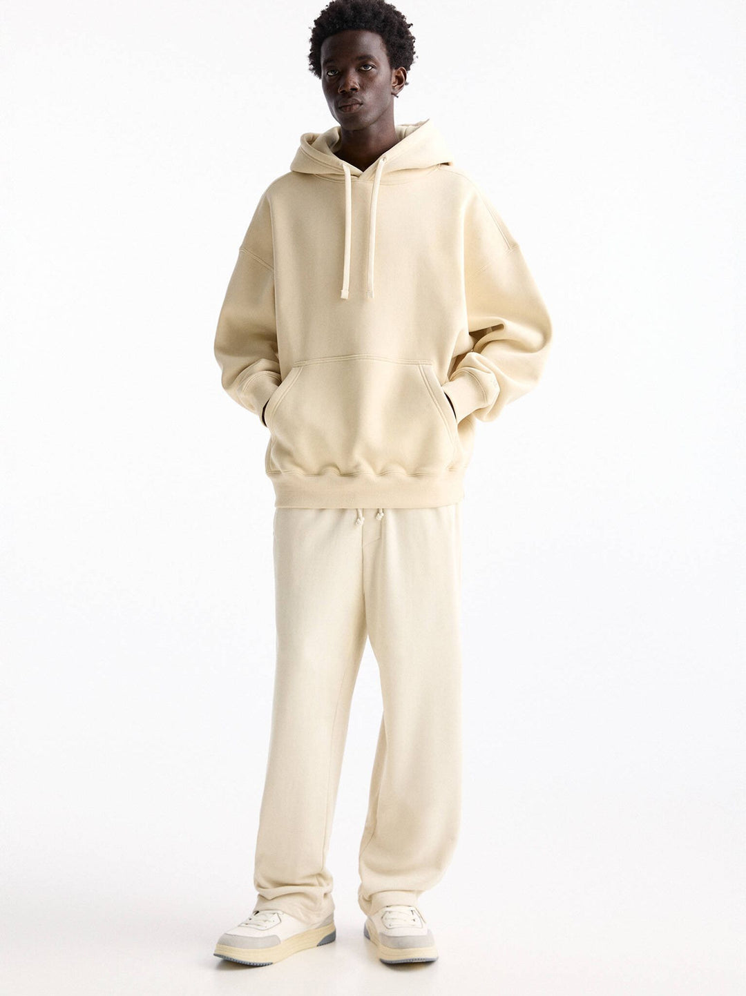 Moudda PULL & BEAR - Pantalon Jogging Molleton STWD Wide sans Revers - Tunisie 2
