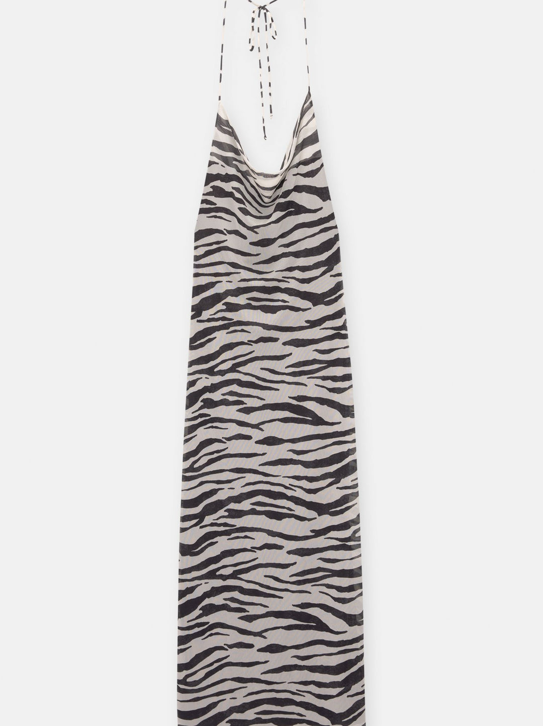 Moudda PULL & BEAR - Robe Longue Encolure Drapée Tulle - Tunisie 1