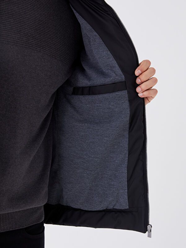 Moudda LC Waikiki - Manteau d'hiver en similicuir pour Homme - Tunisie 5