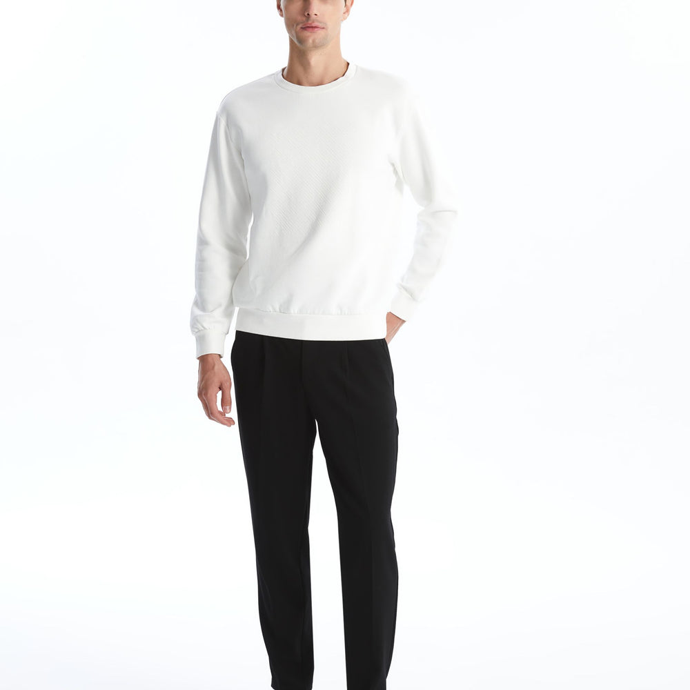 Moudda LC Waikiki - Sweatshirt en jersey Homme Ecru - Tunisie 2