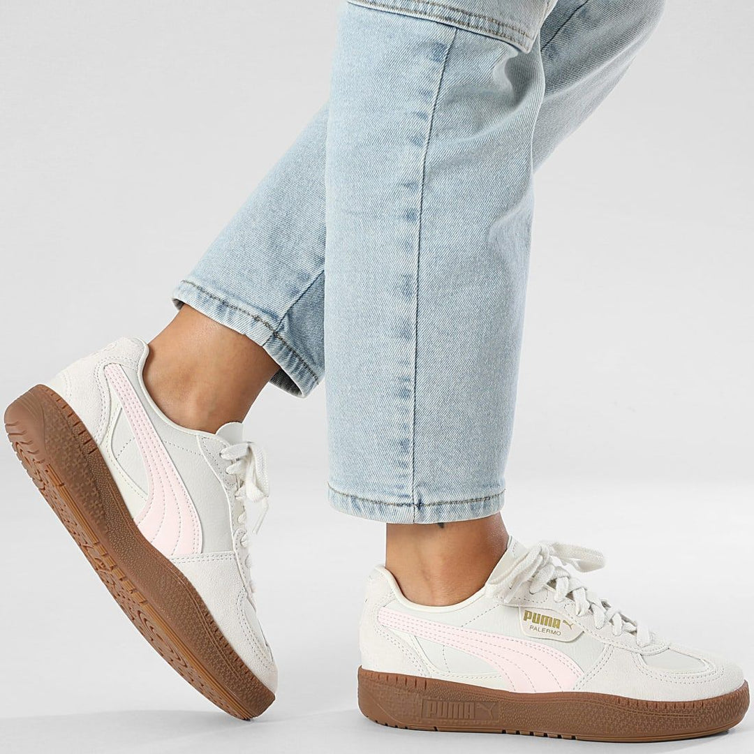 Moudda Puma - Sneakers PUMA Palermo Moda Jr,Vapor Gray-Jasmine Flowe pour femmes - Tunisie 3