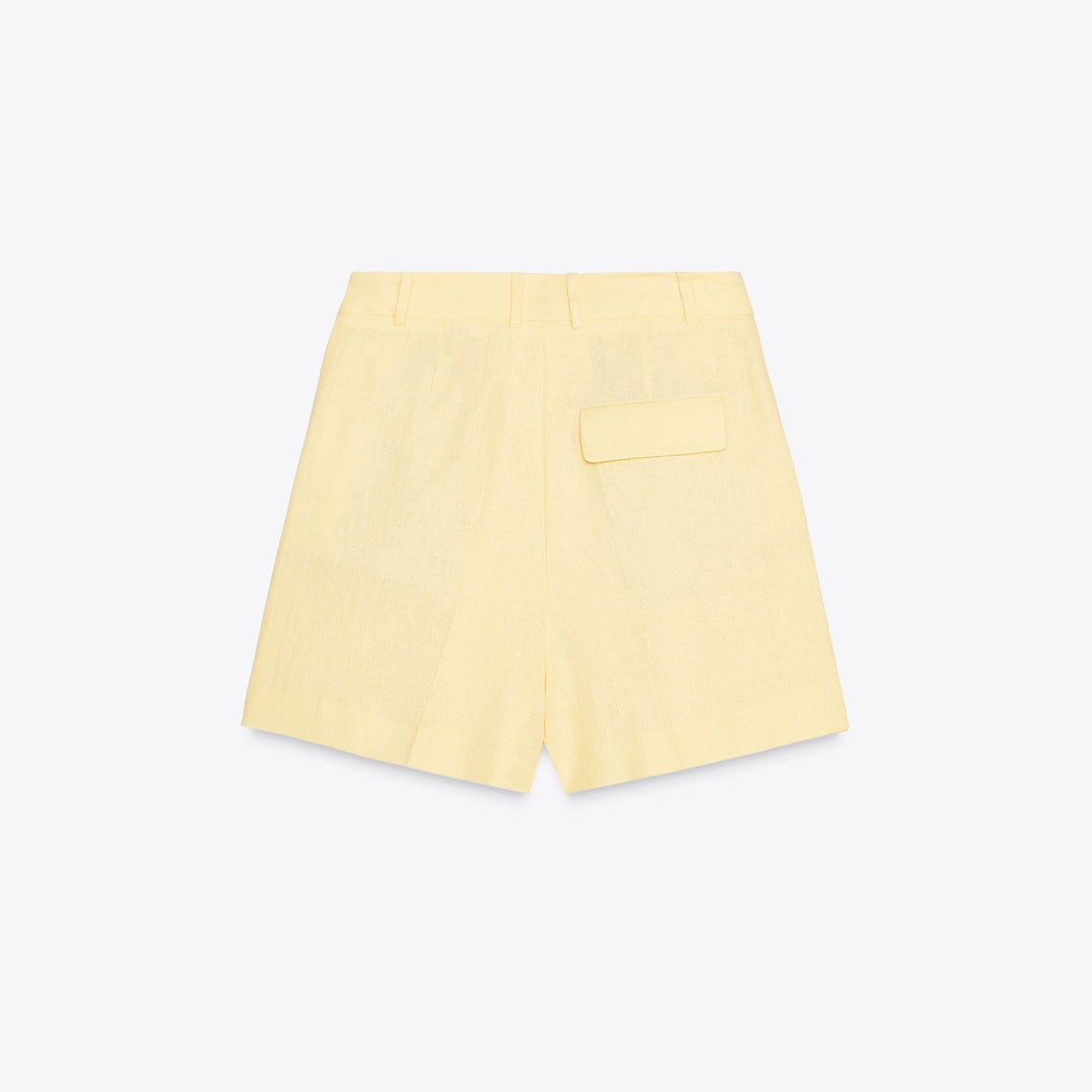 Moudda ZARA - Ensemble Bermuda - Taille Haute, Lin & Plis - Tunisie 2