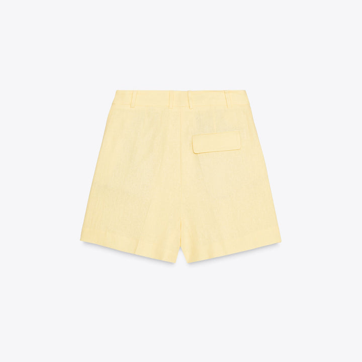 Moudda ZARA - Ensemble Bermuda - Taille Haute, Lin & Plis - Tunisie 2