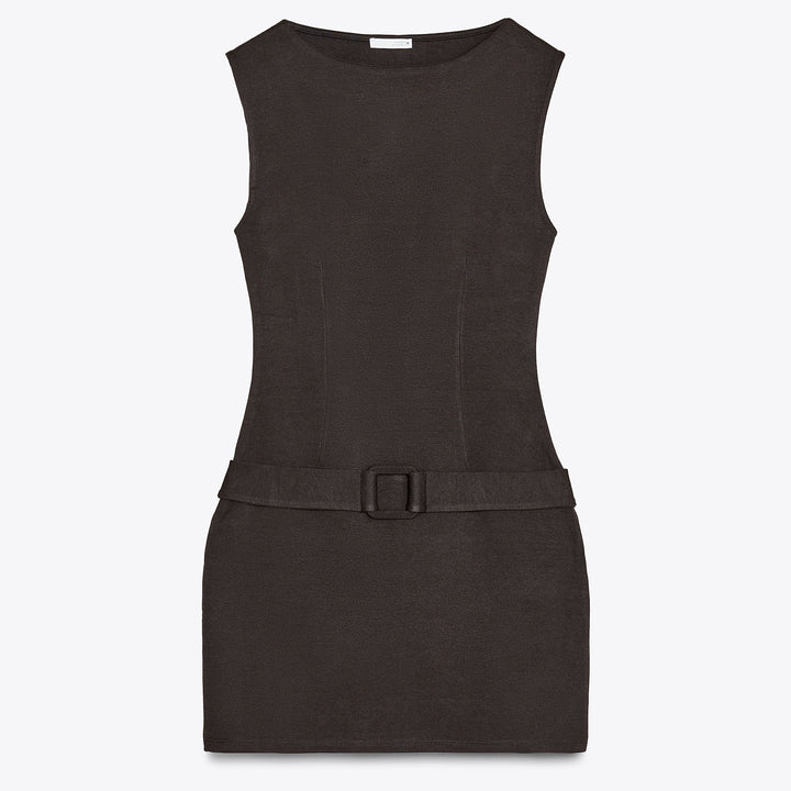 Moudda ZARA - Robe - Manches Courtes, Col Rond & Ceinture - Tunisie 1