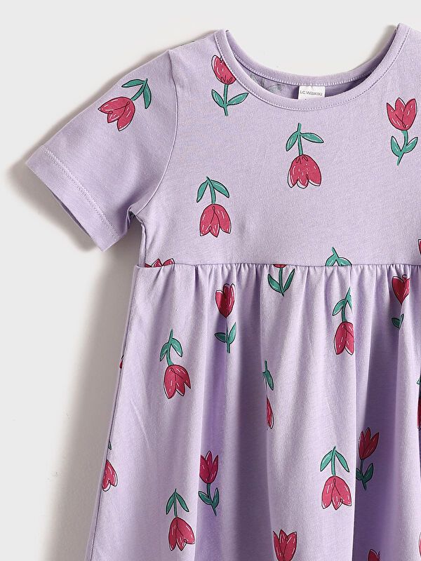 Moudda LC Waikiki - Robe manches courtes en jersey pour Fille - Tunisie 4