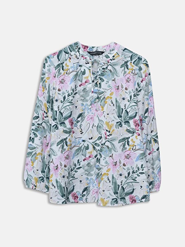 Moudda LC Waikiki - Chemise tissée imprimée cv à manches longues pour Femmes - Tunisie 7