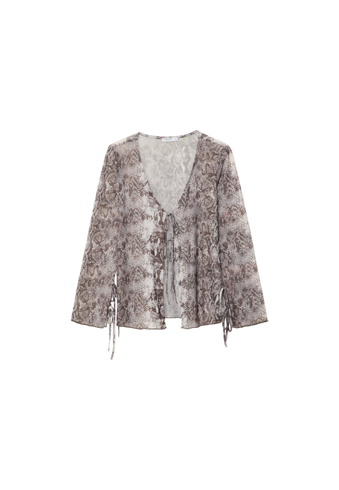 Moudda STRADIVARIUS - Petite Veste Animal Print en Tulle - Tunisie 1
