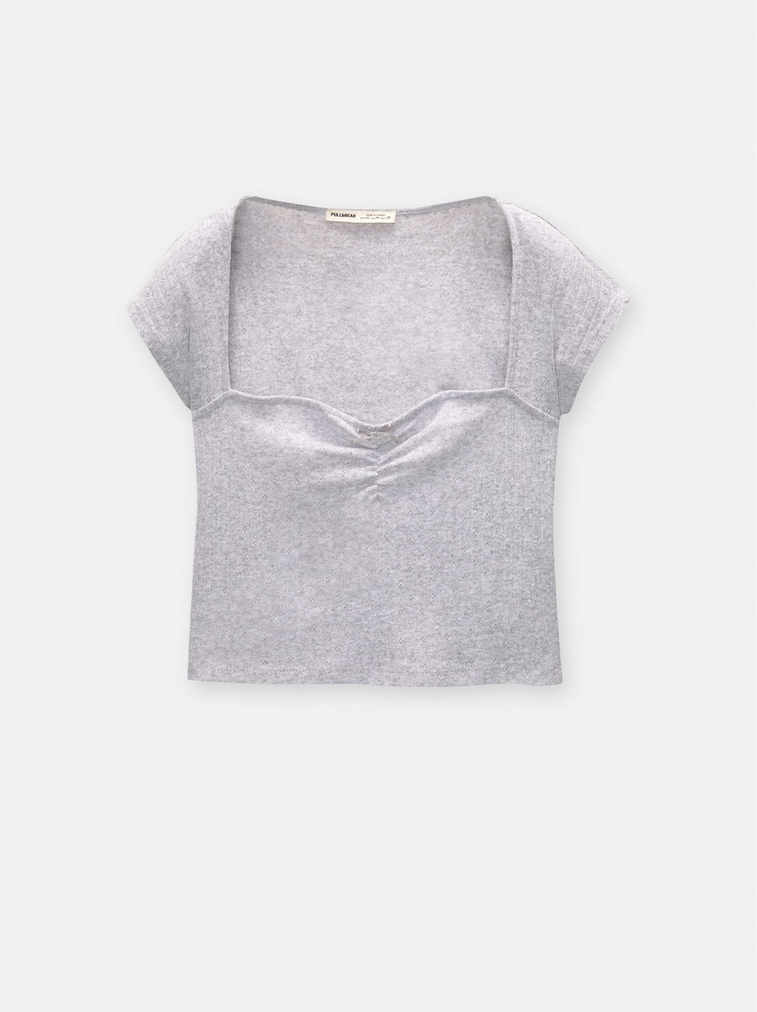 Moudda PULL & BEAR - Body Calados Manches Courtes Gris - Tunisie 1