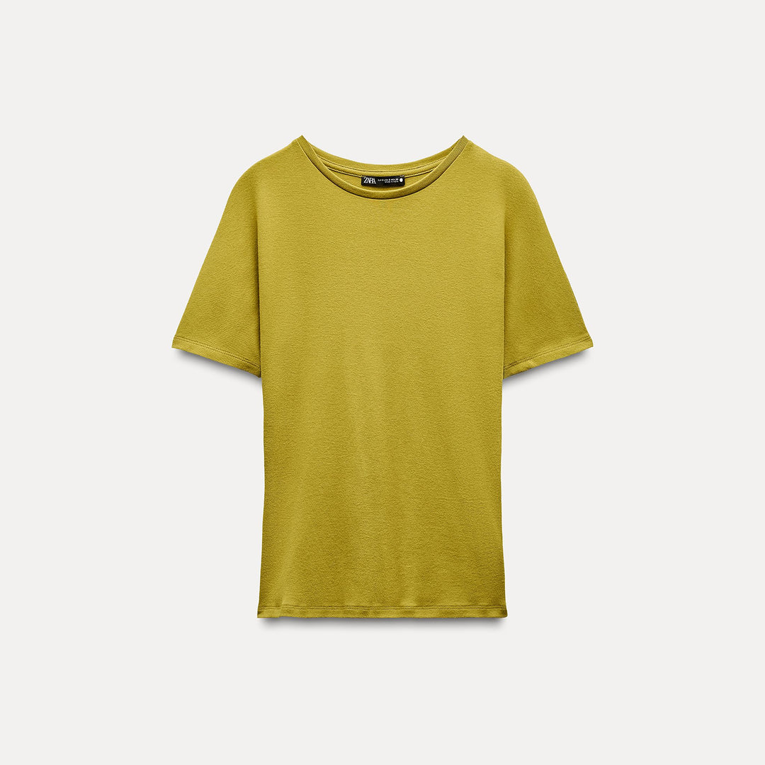 Moudda ZARA - T-shirt Coton et Tencel Sans Manches - Tunisie 1