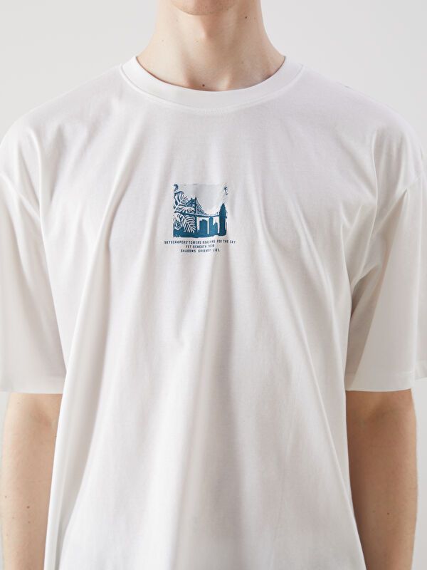Moudda LC Waikiki - T-shirt imprimé manches courtes en jersey - Tunisie 3