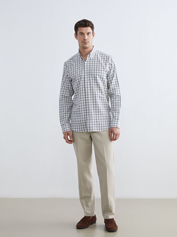 Moudda LC Waikiki - Chemise à carreaux manches longues en tissu - Tunisie 2
