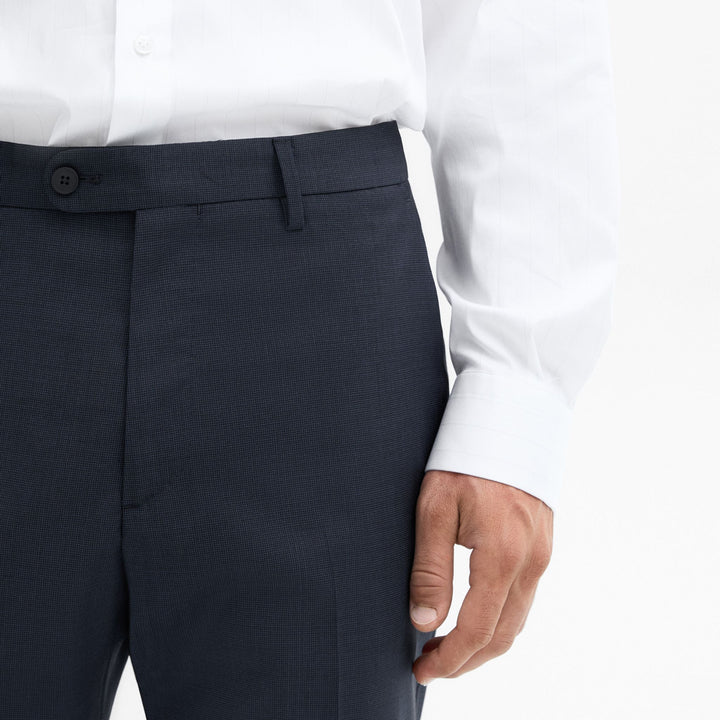 Moudda Massimo Dutti - Pantalon costume carreaux bleu clair - Tunisie 5