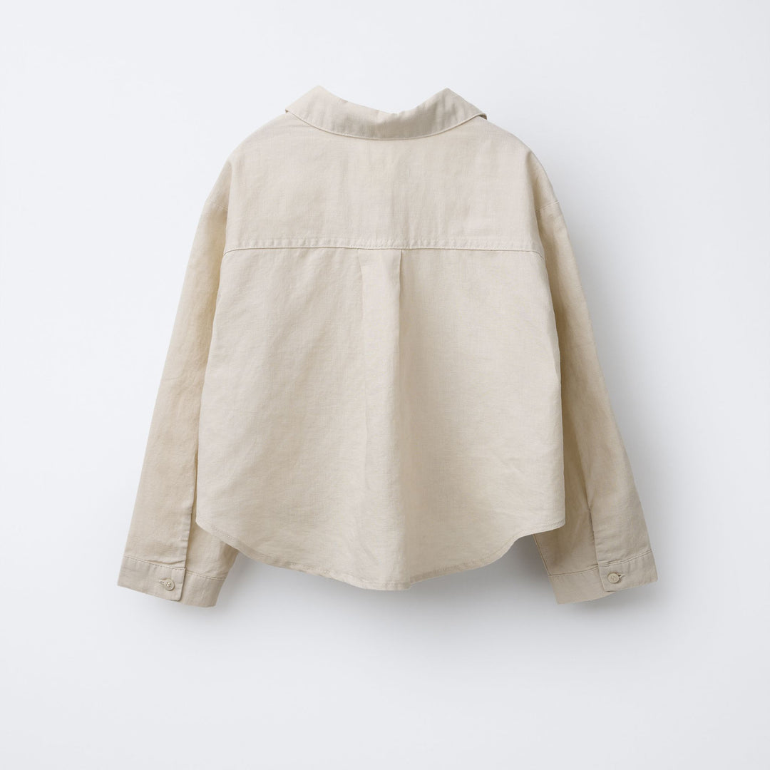 Moudda ZARA - Chemise Fille - Détail Torsadé & Lin/Coton - Tunisie 2