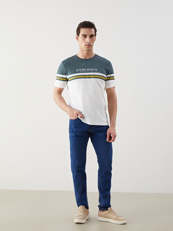 Moudda LC Waikiki - T-shirt imprimé manches courtes en jersey pour Homme - Tunisie 2