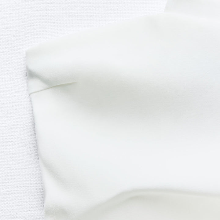 Moudda ZARA - Top Bustier Froncé Asymétrique Stretch - Tunisie 3