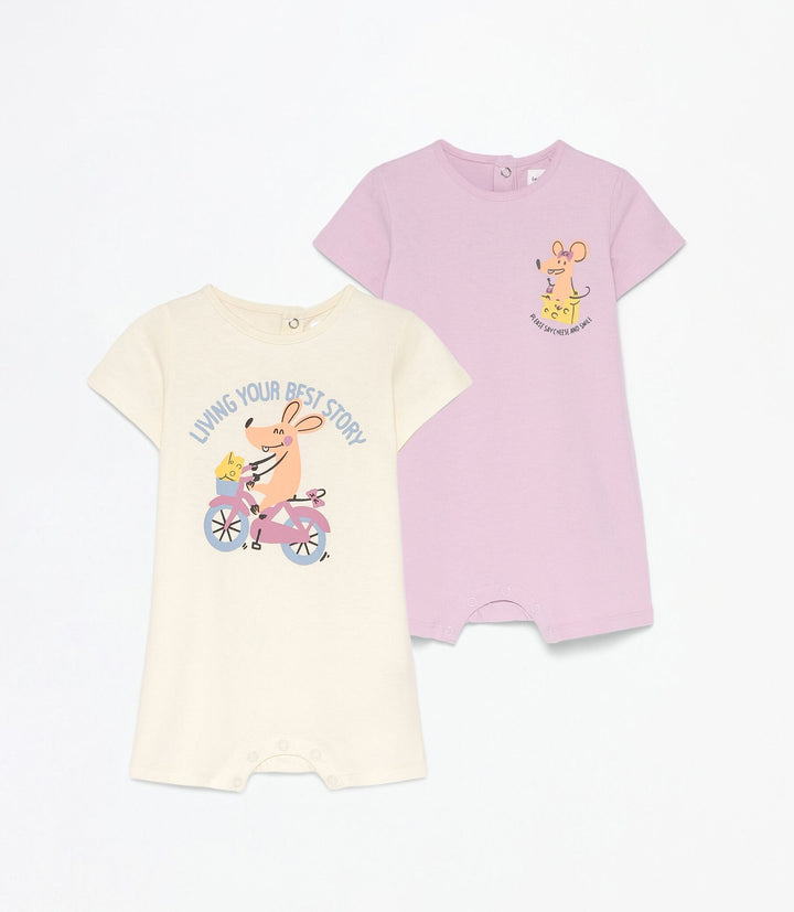 Moudda Lefties - Pack 2 Pyjamas 1 Pièce - Bébé - Tunisie 1