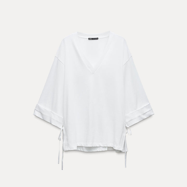 Moudda ZARA - T-shirt à Nœuds Latéraux - Tunisie 2