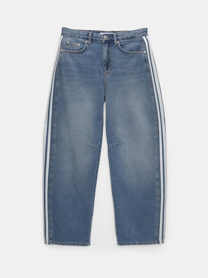 Moudda PULL & BEAR - Pantalon Denim Ballon Rayures - Tunisie 2