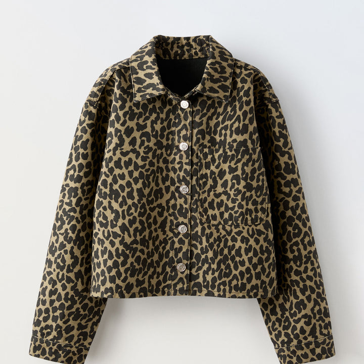 Moudda ZARA - Chemise surchemise imprimé animalier courte - Tunisie 1