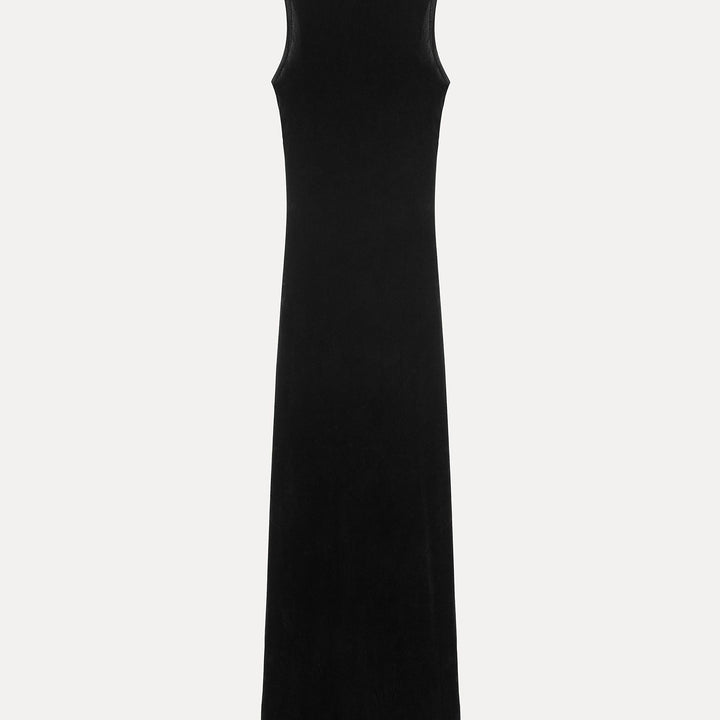 Moudda ZARA - Robe Midi Dos Nu Velours et Résille - Tunisie 2