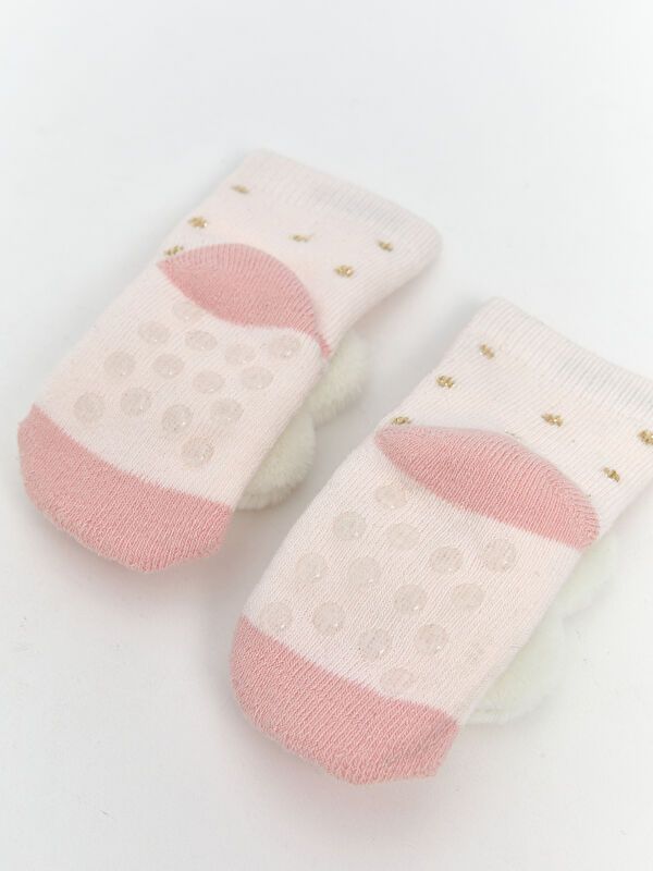 Moudda LC Waikiki - Chaussettes maison Fille Rose pâle - Tunisie 3