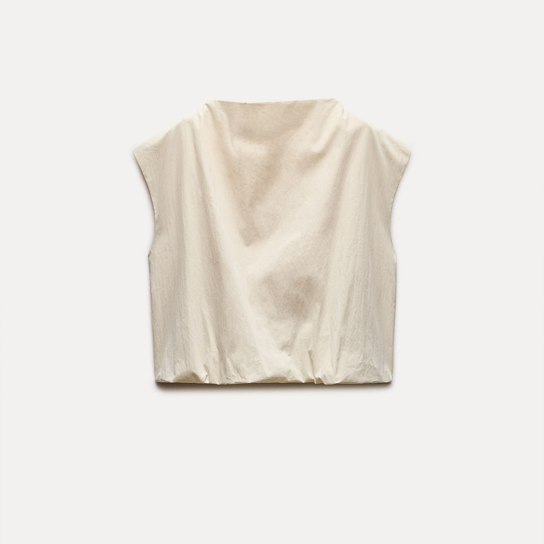 Moudda ZARA - Top bouffant manches courtes - Tunisie 1