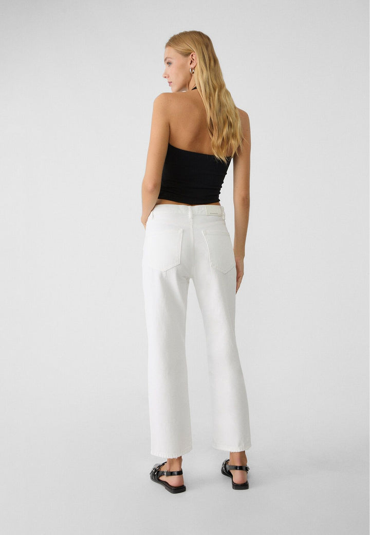 Moudda STRADIVARIUS - Jean D96 Straight Cropped - Tunisie 5