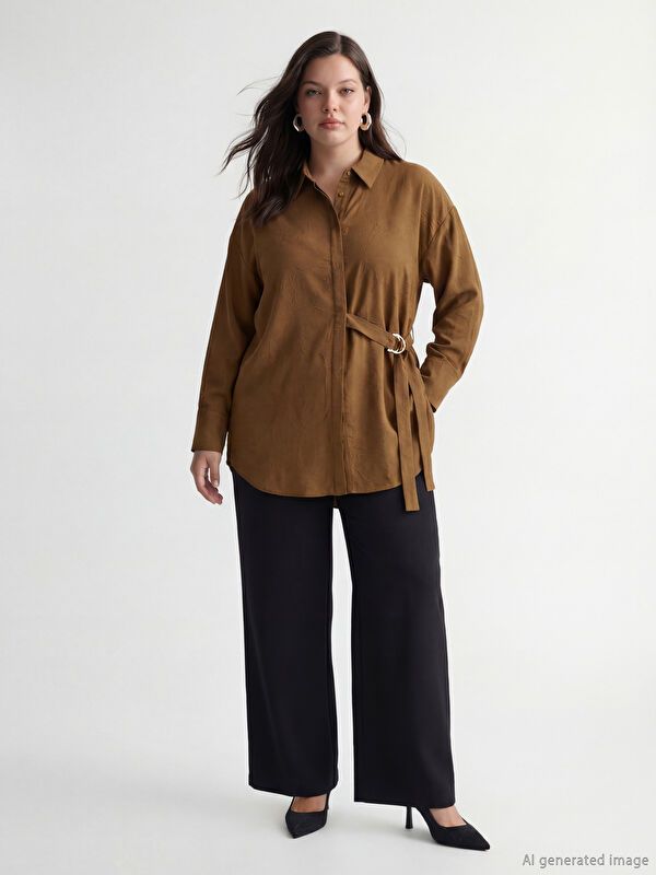 Moudda LC Waikiki - Tunique manches longues en tissu pour Femme - Tunisie 1