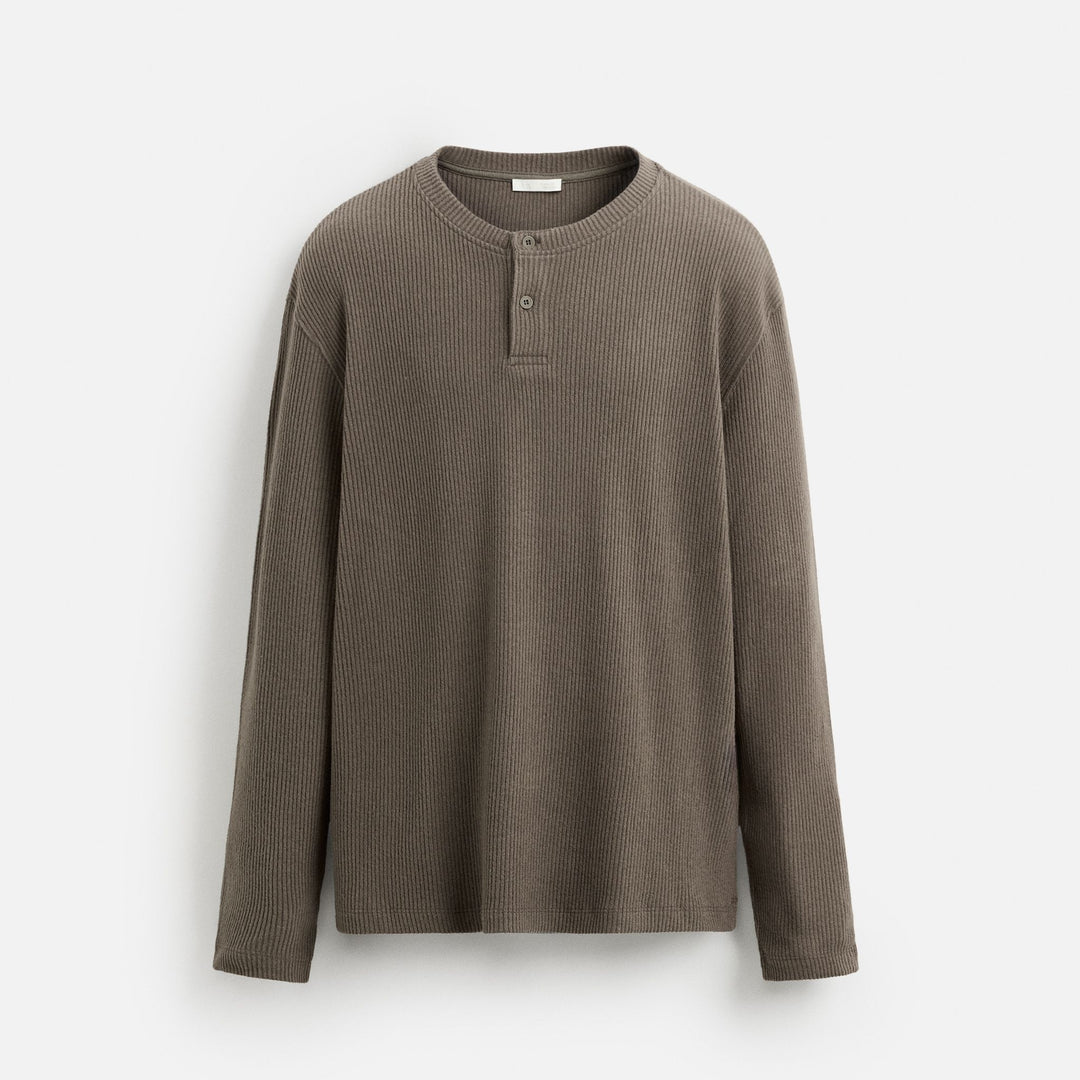 Moudda ZARA - T-Shirt Henley - Côtes - Tunisie 1