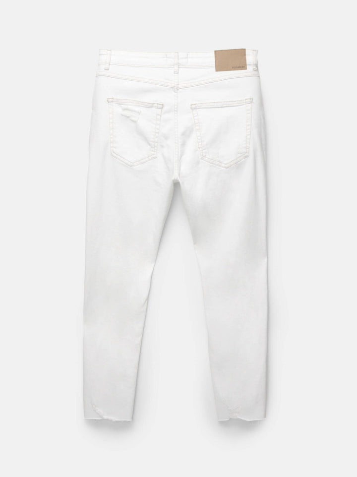 Moudda PULL & BEAR - Pantalon Denim Carrot - Effet Déchiré - Tunisie 3
