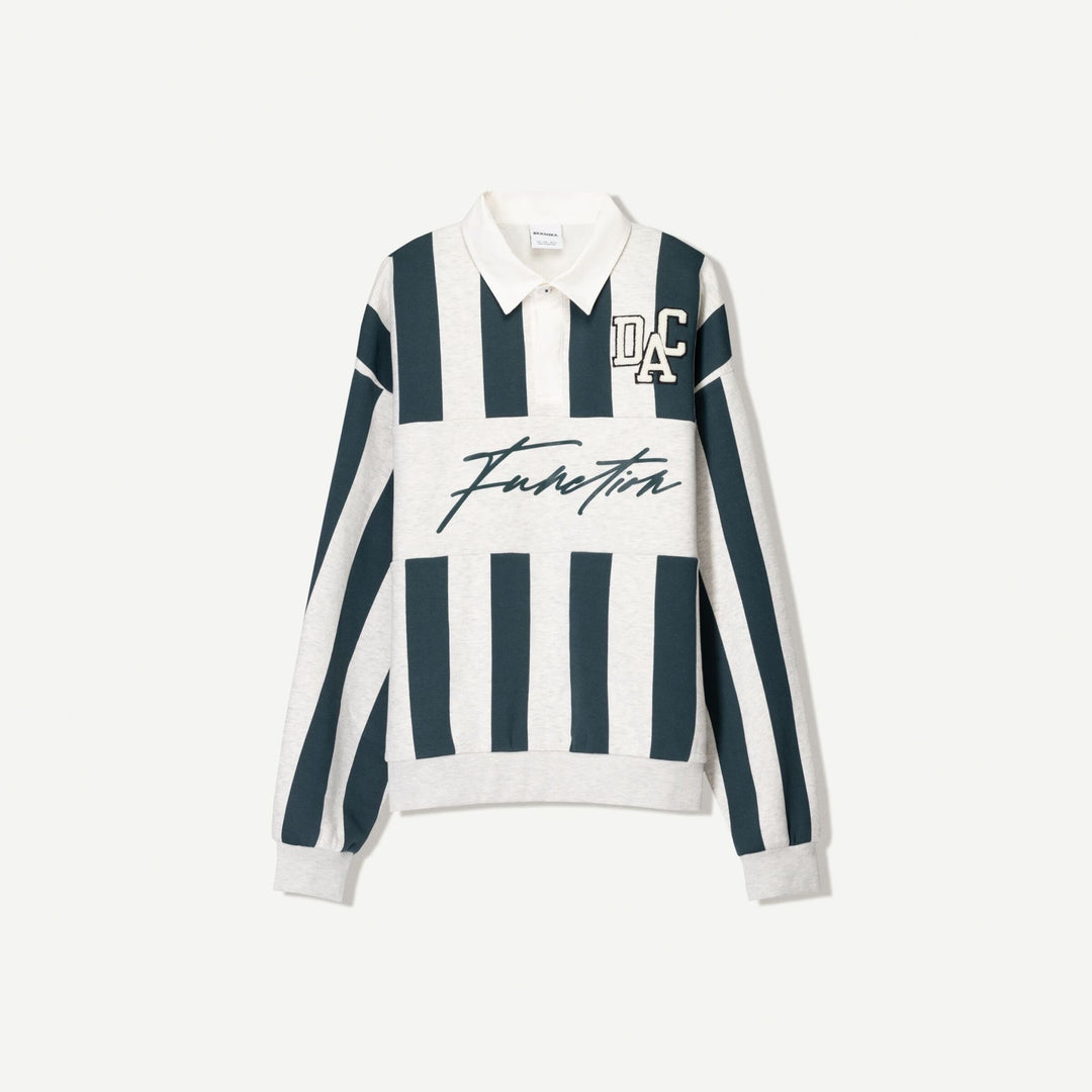 Moudda BERSHKA - Sweat - Col Polo Function Sunday Road - Tunisie 1
