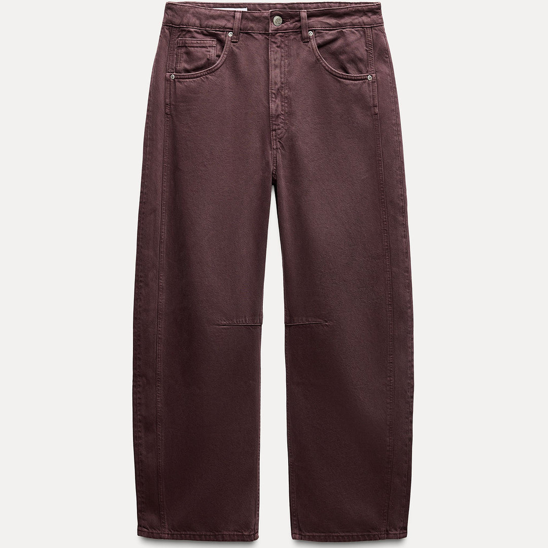 Moudda ZARA - Pantalon ballon panneau latéral taille mi-haute longueur complète - Tunisie 2