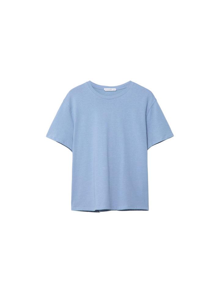Moudda STRADIVARIUS - T-Shirt Manches courtes Boxy en Coton Épais - Tunisie 2