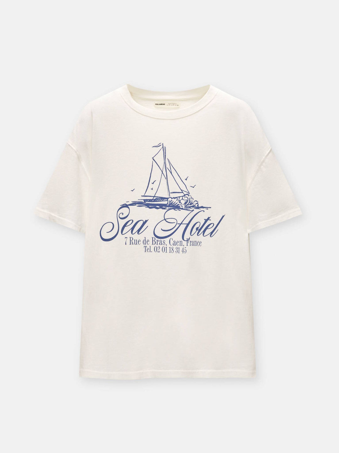 Moudda PULL & BEAR - Body Graphique Illustration Bateau - Tunisie 5