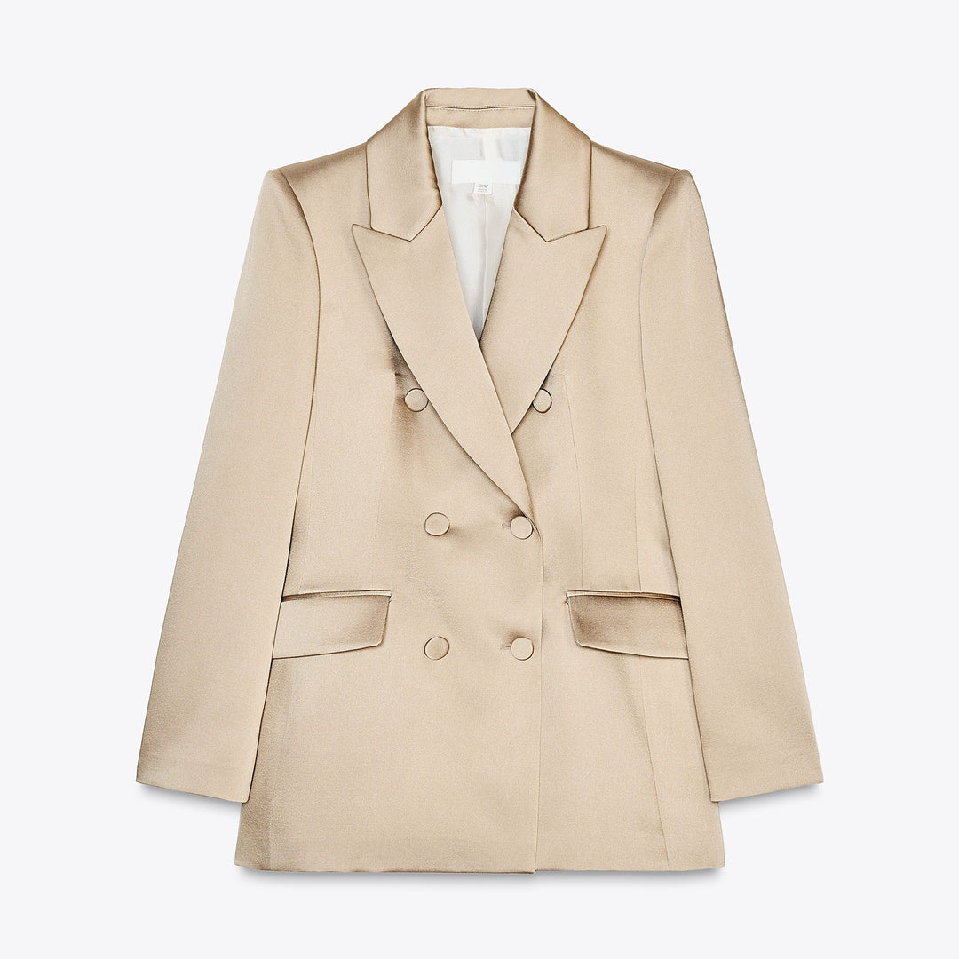 Moudda ZARA - Ensemble Blazer Satiné - Revers - Tunisie 1